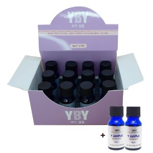 YBY Y 헤어앰플 8ml  1set(12개)  단백질 미용실 헤어에센스오일 열보호제/두피클리닉